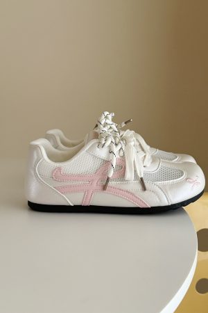 Breathable Single-Layer Mesh Training Shoes for Women - 2025 Summer Casual Thick-Soled Sports Shoes