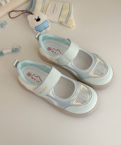 Breathable Velcro Casual Shoes for Women - Soft Sole White Sneakers for Summer 2025, Versatile & Stylish Footwear for Students