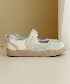 Breathable Velcro Casual Shoes for Women - Soft Sole White Sneakers for Summer 2025, Versatile & Stylish Footwear for Students