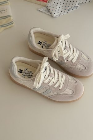 Breathable White Training Shoes for Women - Summer 2025 Versatile Casual Sneakers with Soft Sole - Perfect for Everyday Wear