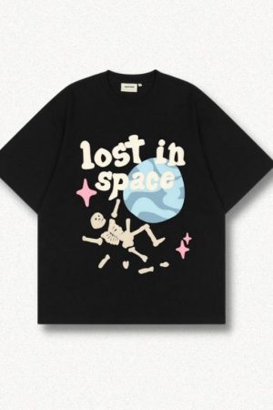 Bright Autumn Outfits, How To Style Red Sweater - Lost In Space Tee