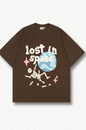 Bright Autumn Outfits, How To Style Red Sweater - Lost In Space Tee