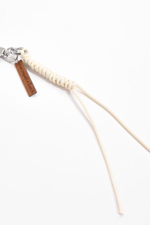 Brown Beige Woven Lanyard - 2025 Autumn Winter Trendy Accessory for 90s Y2K Style Fashion