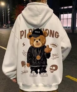 Business Casual Outfits, Autumn Capsule Wardrobe 2026 - Hip Hop Teddy Hoodie