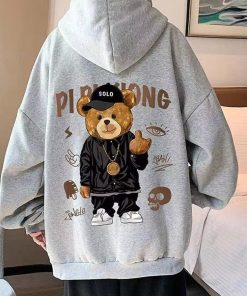 Business Casual Outfits, Autumn Capsule Wardrobe 2026 - Hip Hop Teddy Hoodie