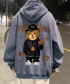 Business Casual Outfits, Autumn Capsule Wardrobe 2026 - Hip Hop Teddy Hoodie