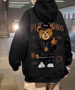 Business Casual Outfits, Autumn Capsule Wardrobe 2026 - Hip Hop Teddy Hoodie