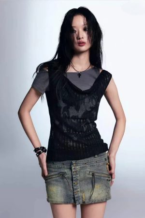 Business Casual Outfits, Church Outfit Christmas - Gothic Top