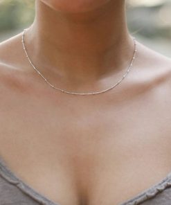 Business Sharp Outfits, Finals Week Outfit Winter - Bead Chain Necklace