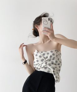 Butterfly Knot Strapless Summer Vest - Sweetheart Hot Girl Top, Sexy Base Layer, Niche Outerwear for Trendy Summer Looks