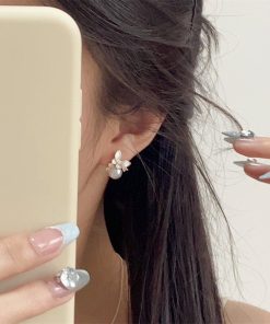 Butterfly Pearl Stud Earrings for Women - Gentle, Cute, and Exquisite Design - Versatile High-End Fashion Jewelry