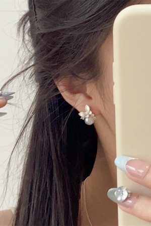 Butterfly Pearl Stud Earrings for Women - Gentle, Cute, and Exquisite Design - Versatile High-End Fashion Jewelry