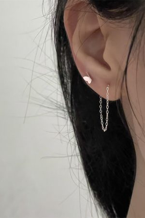 Butterfly Tassel Ear Thread Earrings for Women, Comfortable Ear Hole Care, 2025 Trendy Accessories for Sleep and Daily Wear