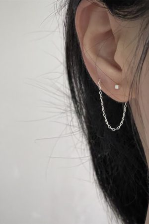 Butterfly Tassel Ear Thread Earrings for Women, Comfortable Ear Hole Care, 2025 Trendy Accessories for Sleep and Daily Wear