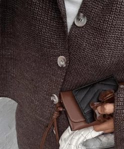 Button Up Shirt Outfit Aesthetic, Pretty Outfits Fancy - Preppy Knitted Cardigan & Mini Skirt Two Piece Set