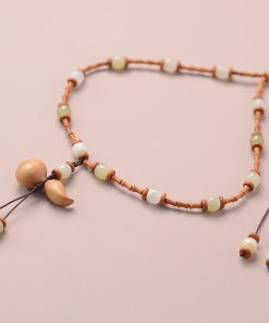 Car Yellow Boxwood Gourd Safety Pendant with Xiu Jade Olive Bamboo Joint for Rearview Mirror Decoration - 2025 Model