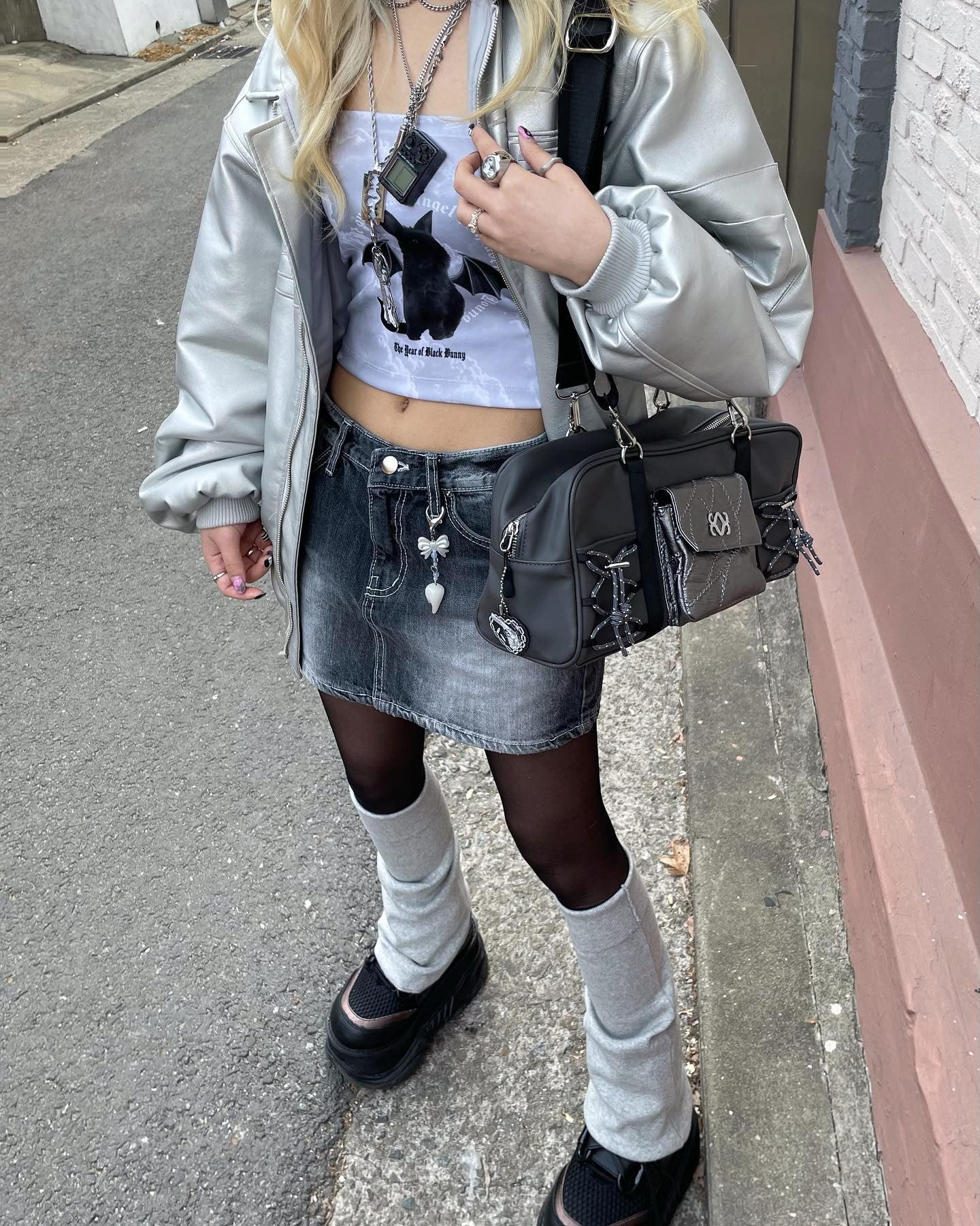 Cardigans, Polka Dot Swimsuit Vintage - Y2K Bat Rabbit Tube Top Cardigans, Polka Dot Swimsuit Vintage - Y2K Bat Rabbit Tube Top