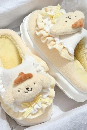 Casual Chic Spring, Pretty Outfits Fancy - Hello Kitty Slippers