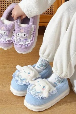 Casual Chic Spring, Pretty Outfits Fancy - Hello Kitty Slippers