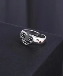 Casual Coquette Outfit Winter, Girl Art Aesthetic - Crying Heart Ring