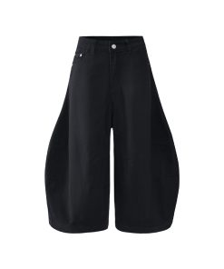 Casual Loose Machete Pants - Trendy Three-Quarter Shorts for Summer 2025 - American Style Fashion