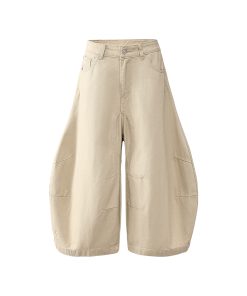 Casual Loose Machete Pants - Trendy Three-Quarter Shorts for Summer 2025 - American Style Fashion