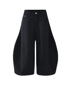 Casual Loose Machete Pants - Trendy Three-Quarter Shorts for Summer 2025 - American Style Fashion