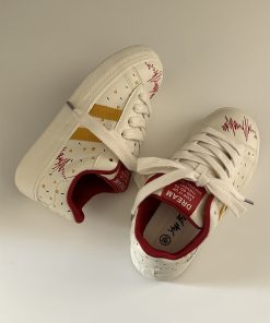 Casual Platform Sneakers for Women - Thick-Soled White Loafers, Versatile Niche Design, 2025 Trendy Footwear