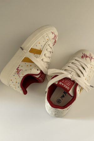 Casual Platform Sneakers for Women - Thick-Soled White Loafers, Versatile Niche Design, 2025 Trendy Footwear