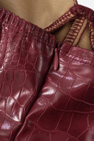 Casual Preppy Outfits, Mode Zara - Crocodile Mini Dress