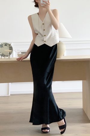Chanel-Inspired Women's Casual Vest - 2025 Summer Old Money Style Outerwear