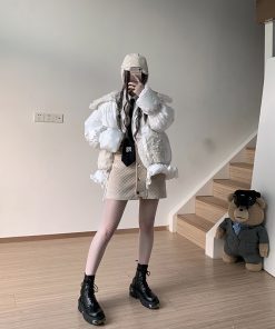 Charming Fishnet Stockings for Women - Trendy Elastic Summer Net Hosiery in White with Fine Grid Design, Cute & Comfortable