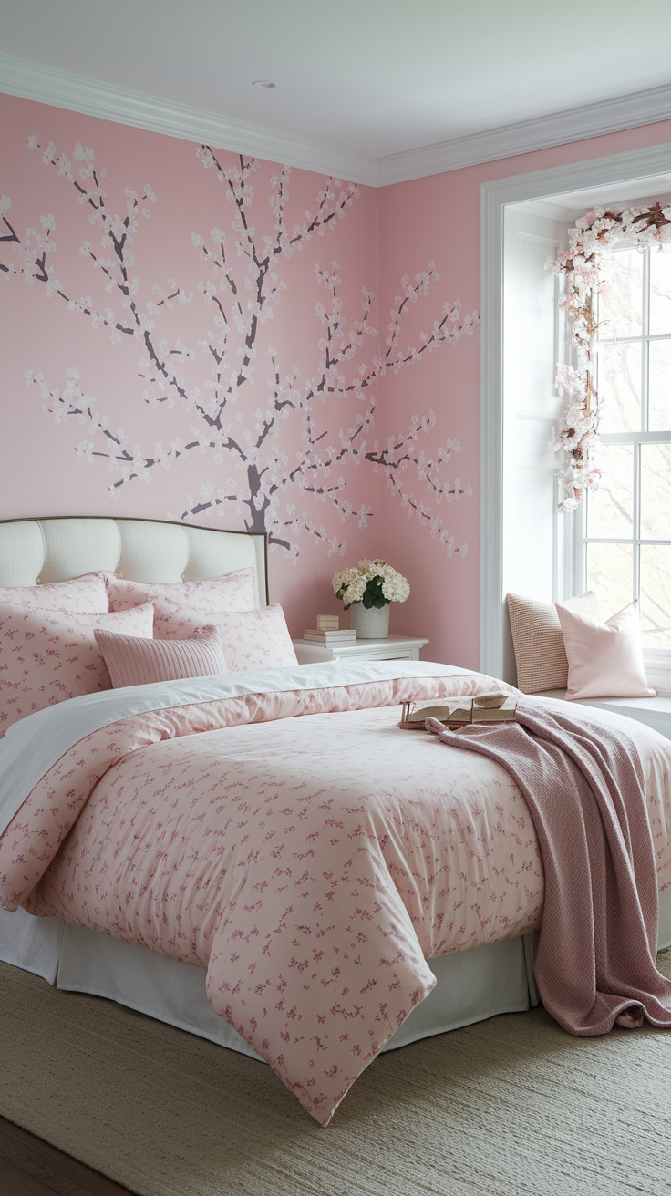 Creative Cherry Blossom Bedroom Ideas for Spring outfit idea