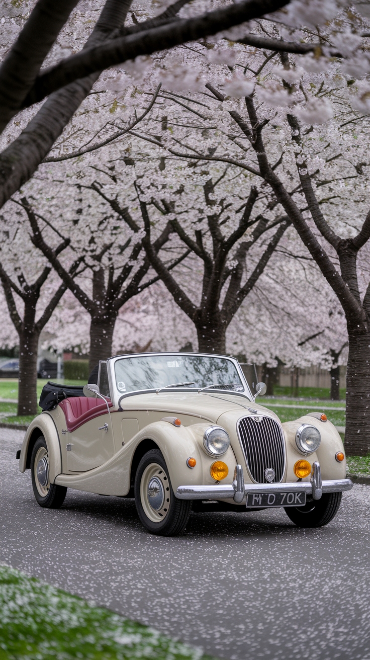 Cruising in Style: The Cherry Blossom Car outfit idea