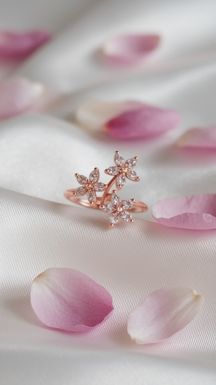 Choosing the Perfect Cherry Blossom Ring for You outfit idea