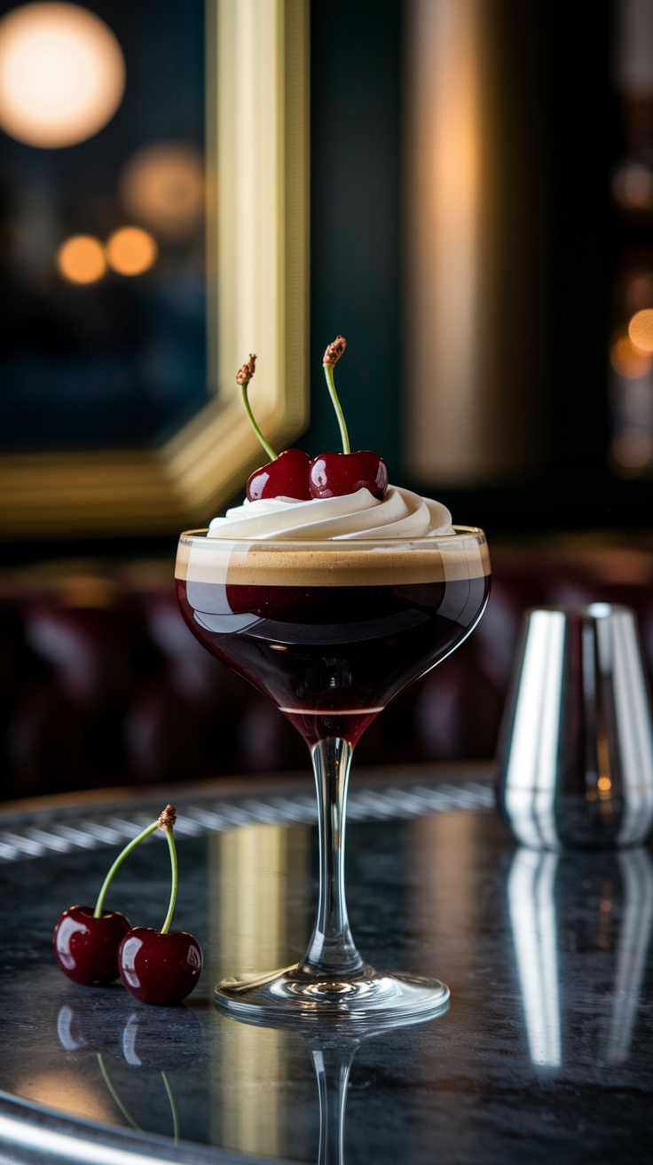 Indulge in a Cherry Espresso Martini Delight outfit idea