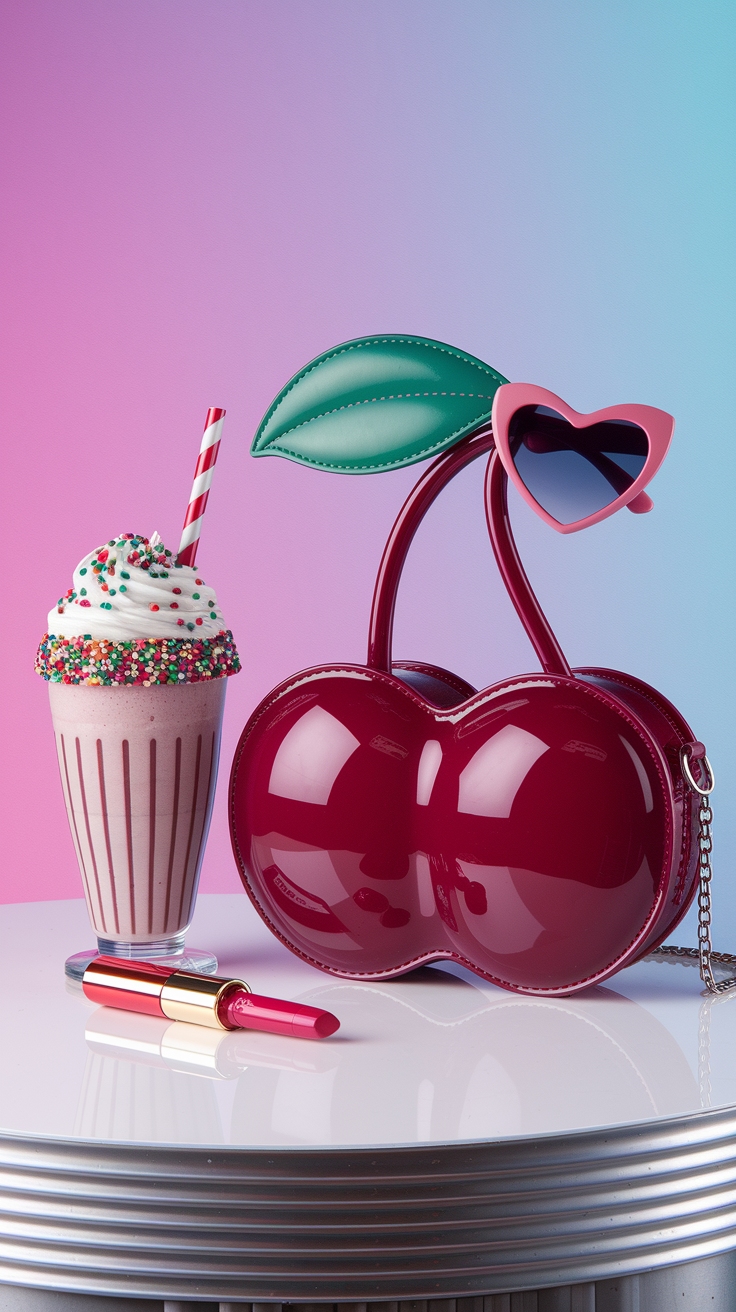 Must-Have Cherry Purse Trends This Season outfit idea