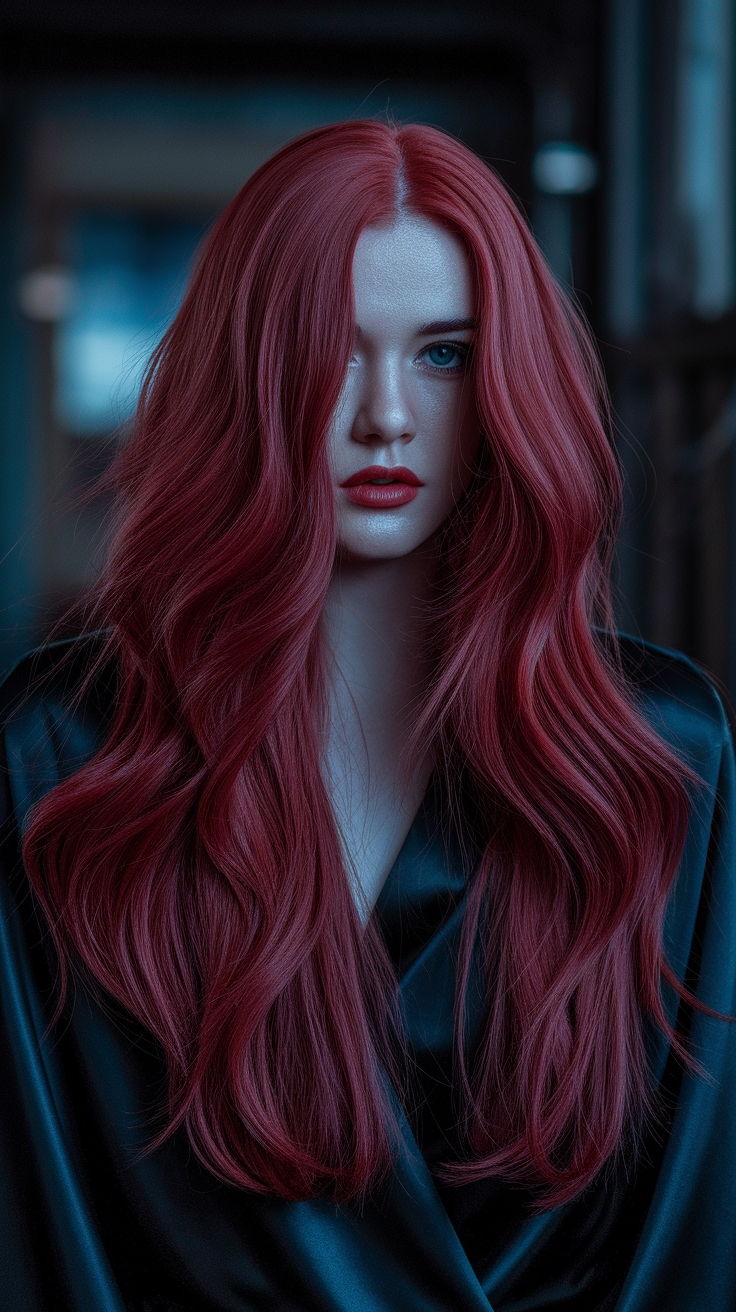 Cherry Red Dark Hair: The Ultimate Guide for 2023 outfit idea