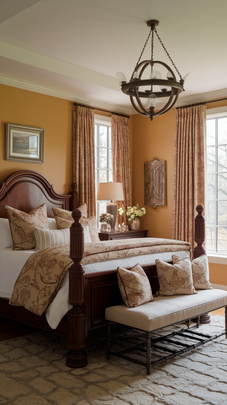 Creating a Cozy Cherry Wood Bedroom Retreat outfit idea