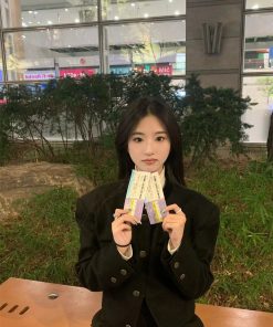 Chic Pumpkin Woolen Coat Set with High-End Quality Top and Pants - Elegant Heiress Style Outfit for Fashionable Looks