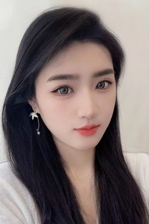 Chinese-Style Asymmetrical Crane Earrings for Women, Elegant Long Tassel Pearl Ear Drops, Hanfu Accessories