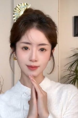 Chinese Style Fan Tassel Hairpin - Retro National Design Updo Accessory for Brides & Hanfu Qipao Fashion