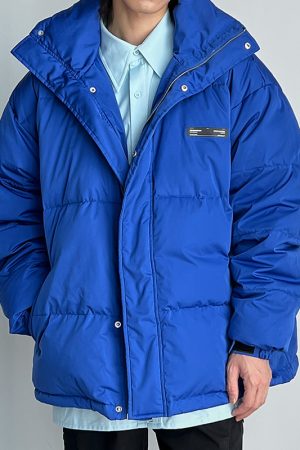 Classic Bread Down Jacket for Men - Roaring Beast Design, Warm and Stylish Winter Outerwear