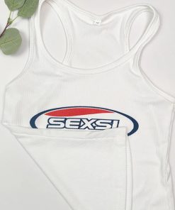 Classic Outfits For School, Acubi Fashion Essentials - Y2K Sexsi Tank Top