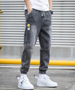 Classy Business Outfits, Italy Aesthetic Clothes - Slim Fit Jogger Jeans