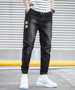 Classy Business Outfits, Italy Aesthetic Clothes - Slim Fit Jogger Jeans