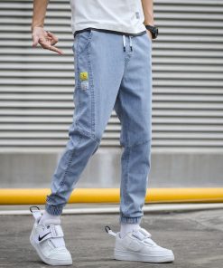 Classy Business Outfits, Italy Aesthetic Clothes - Slim Fit Jogger Jeans