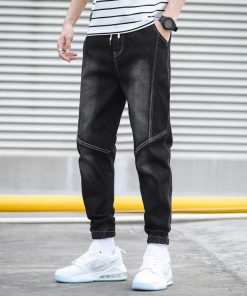 Classy Business Outfits, Italy Aesthetic Clothes - Slim Fit Jogger Jeans