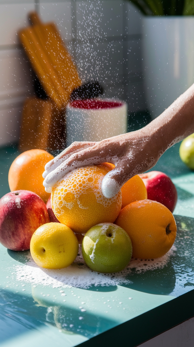 Cleaning Fruit with Vinegar Baking Soda for Freshness outfit idea