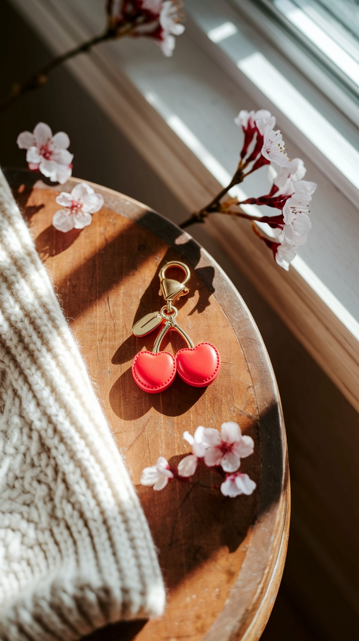 Coach Cherry Charm: Add Flair to Your Bag outfit idea